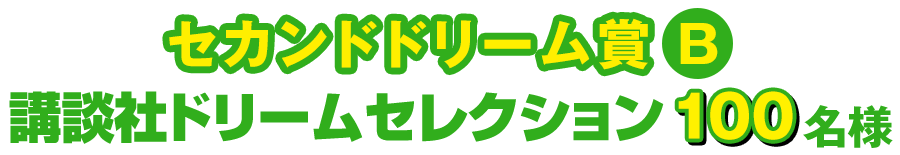 セカンドドリーム賞B