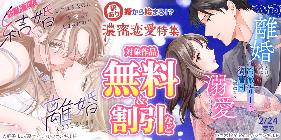 訳あり婚から始まる！？濃密恋愛特集