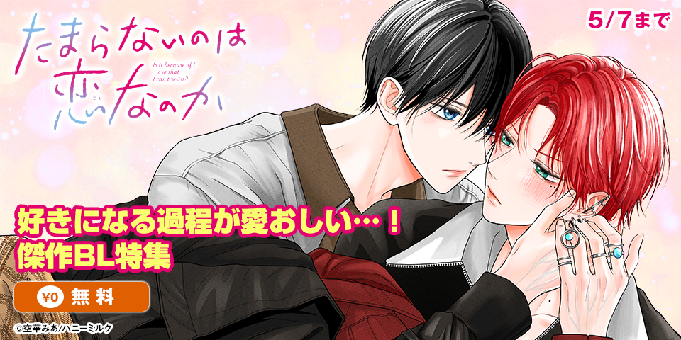 好きになる過程が愛おしい…！傑作BL特集
